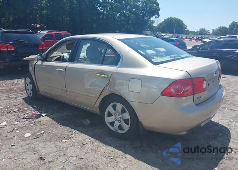 2007 Kia Optima Lx/Ex from USA, damaged, VIN KNAGE123375163667